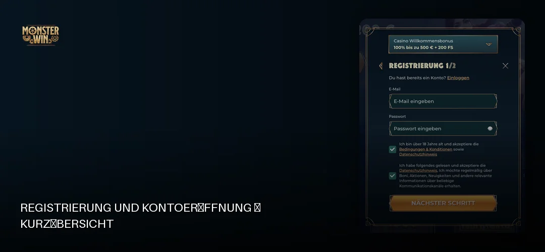 MonsterWin promotional banner